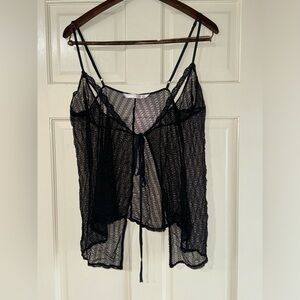 Victoria’s Secret top lingerie very sexy black lace